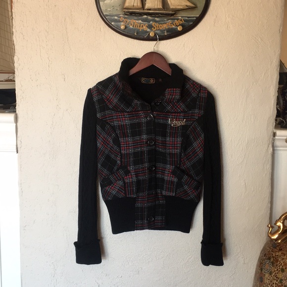 Coogi Plaid Jacket - Picture 1 of 10